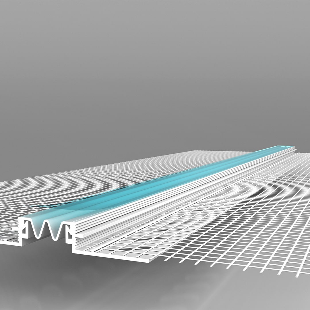 Profilé de dilatation universelle 3D LD-W56 1pcs