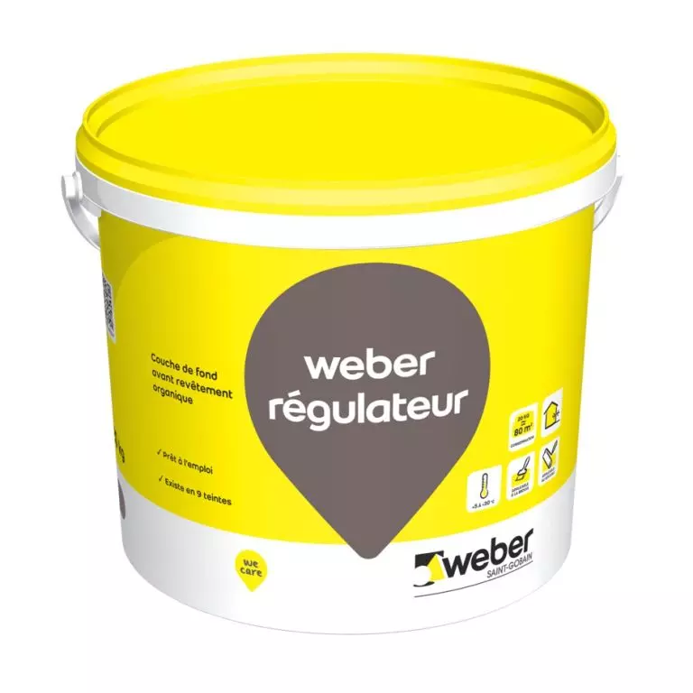 Weber Régulateur – Couche de Fond pour Enduits de Parements